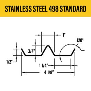 Stainless Steel 498 Standard