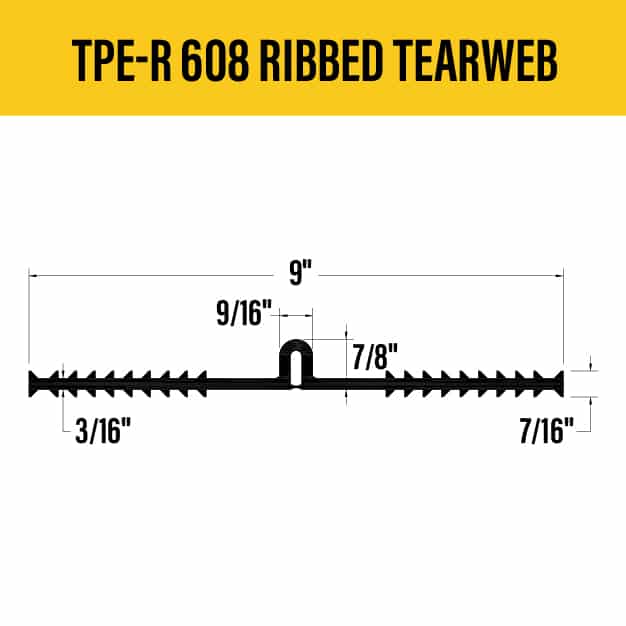 TPE-R 608 Ribbed Tearweb
